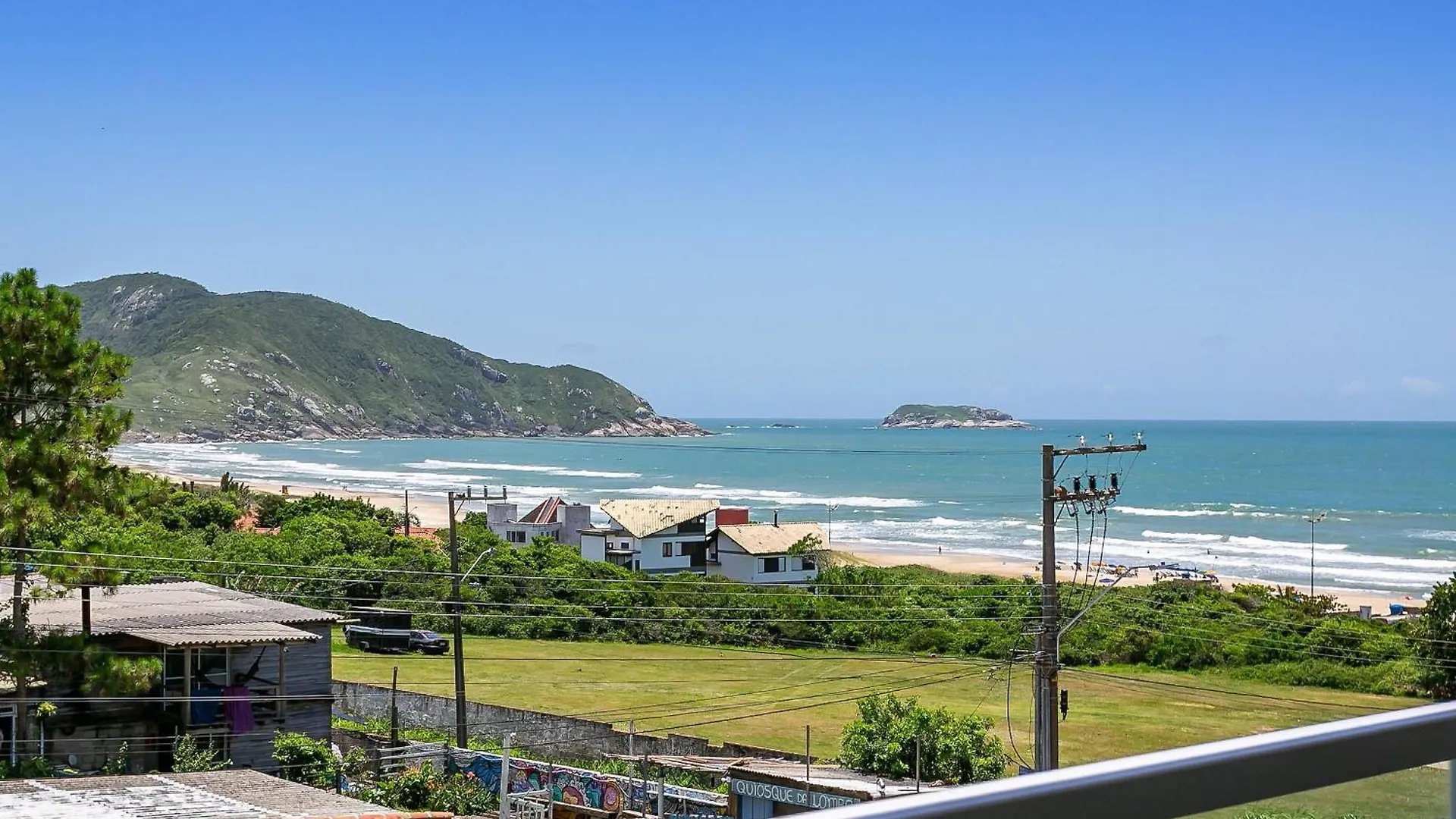 Daire Vista Mar | Sacada Com Churrasqueira #Csa02 Florianópolis